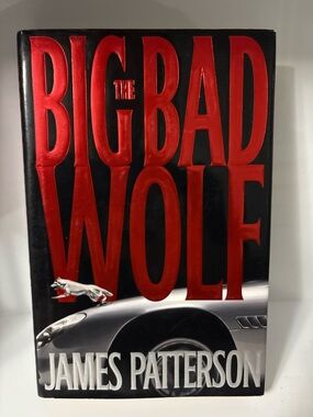 📚 3/$25 📚 James Patterson The Big Bad Wolf Hardcover Book